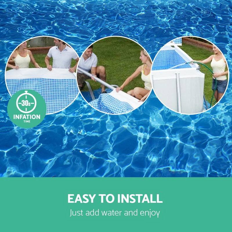 Bestway Rectangular Frame Above Ground Swimming Pool - Sale Now