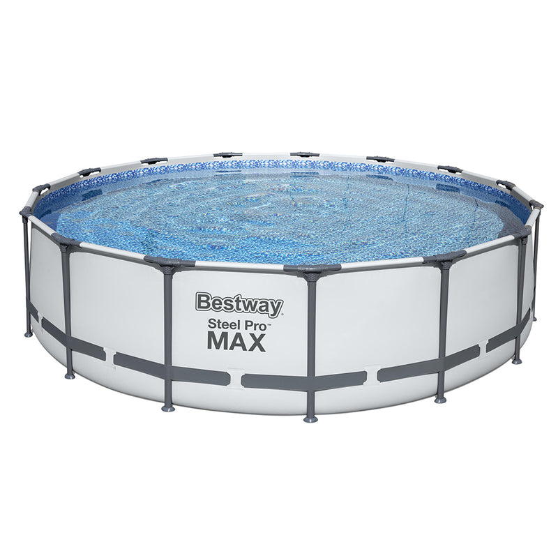 Bestway Above Ground Swimming Pool Filter Pump Steel Pro Max™ Frame Pools 4.57M