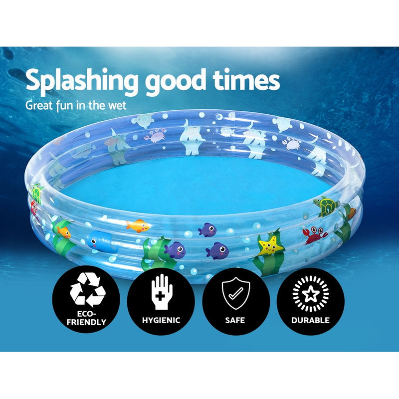Bestway Swimming Pool Above Ground Play Kids Pools Inflatable Round Family Pool - Sale Now