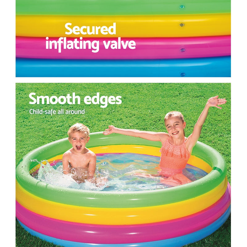 Bestway Inflatable Kids Pool Swimming Pools Round Family Pools - Sale Now