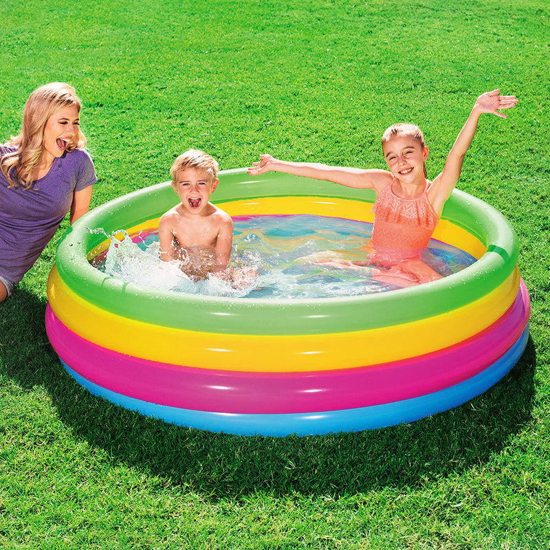 Bestway Inflatable Kids Pool Swimming Pools Round Family Pools - Sale Now