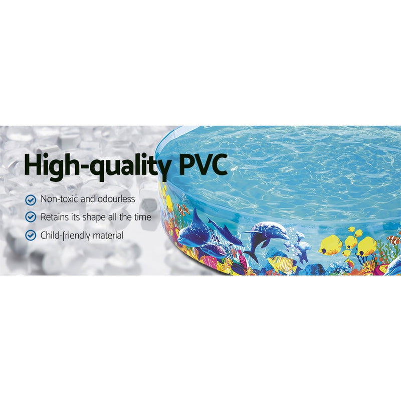 Bestway Swimming Pool Fun Odyssey Above Ground Kids Play Inflatable Round Pools - Sale Now