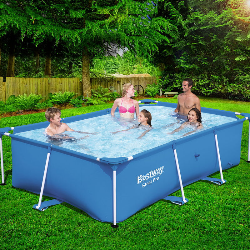 Bestway Rectangular Above Ground Swimming Pool - Sale Now
