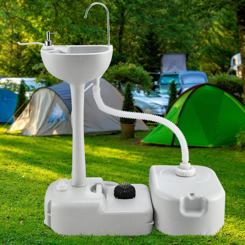 Weisshorn Portable Camping Wash Basin 43L - Sale Now
