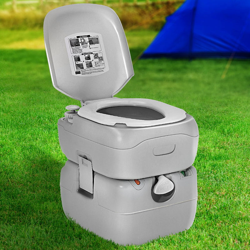 Outdoor Portable Camping Toilet 22L - Sale Now