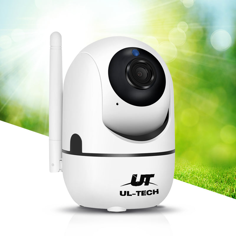 UL-TECH 1080P Wireless IP Camera CCTV Security System Baby Monitor White - Sale Now