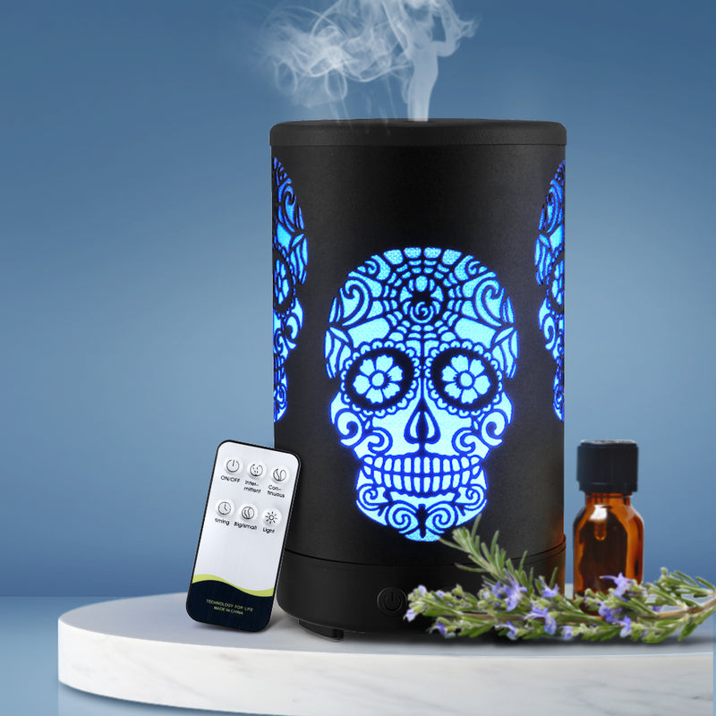 Devanti Ultraconic Aromatherapy Diffuser Aroma Oil Air Humidifier Halloween - Sale Now