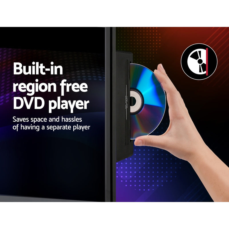 Devanti LED TV 32 Inch 32" Digital Built-In DVD Player LCD LG Panel USB HDMI - Sale Now