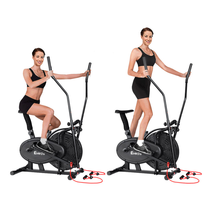 Everfit 4in1 Elliptical Cross Trainer Exercise Bike Bicycle Home Gym Fitness Machine Running Walking - Sale Now