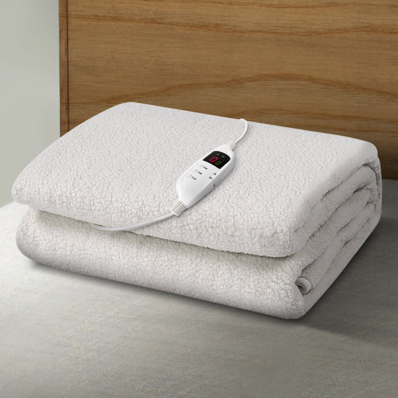 Giselle Bedding 9 Setting Fully Fitted Electric Blanket - Single - Sale Now
