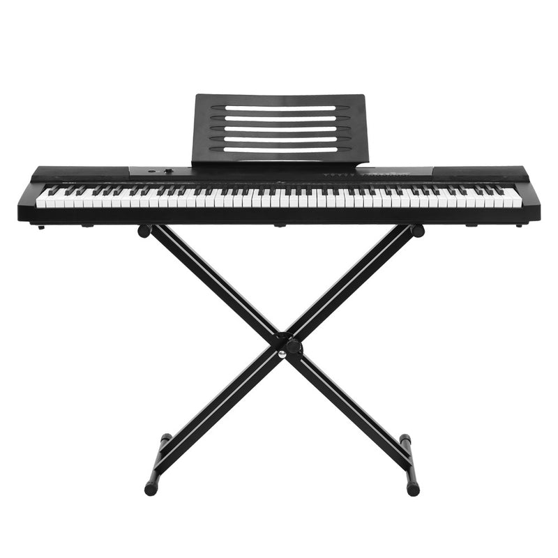 Alpha 88 Keys Electronic Piano Keyboard Electric Holder Music Stand Touch Sensitive with Sustain pedal - Sale Now