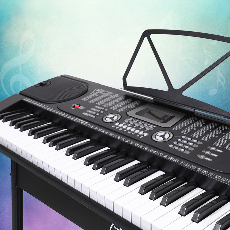 ALPHA 61 Keys LED Electronic Piano Keyboard - Sale Now