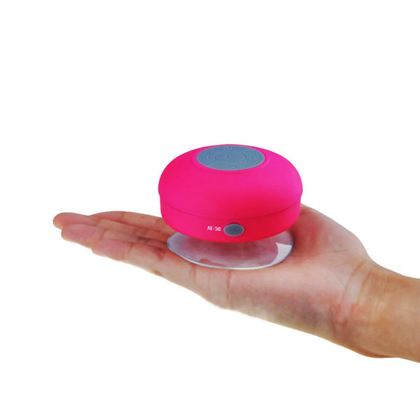 Mini Waterproof Wireless Bluetooth Speaker (Pink) - Sale Now