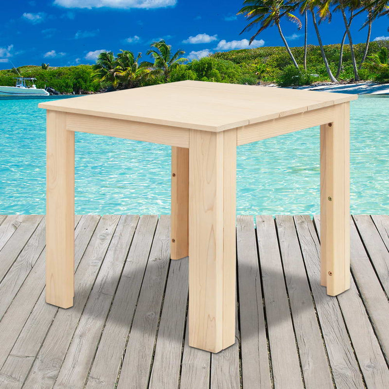 Gardeon Wooden Outdoor Side Beach Table - Sale Now