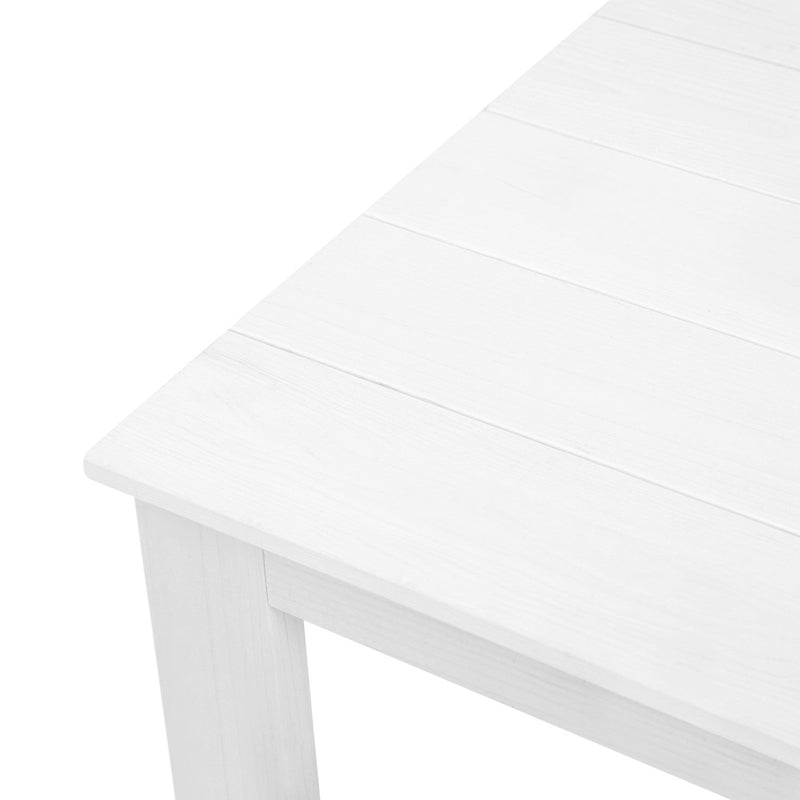 Gardeon Outdoor Side Beach Table - White - Sale Now