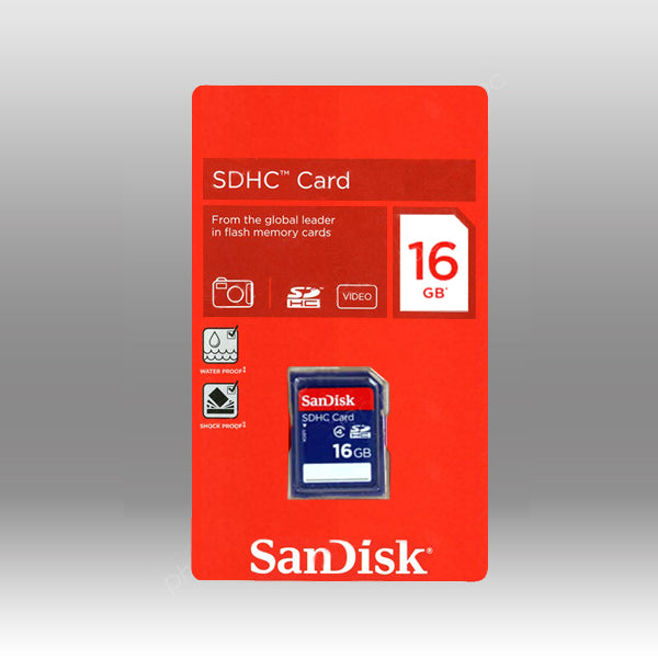 SANDISK SDHC SDB 16GB CLASS 4 - Sale Now
