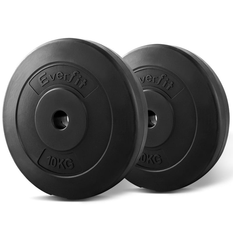 Everfit Home Gym Weight Plate 2 x 10KG