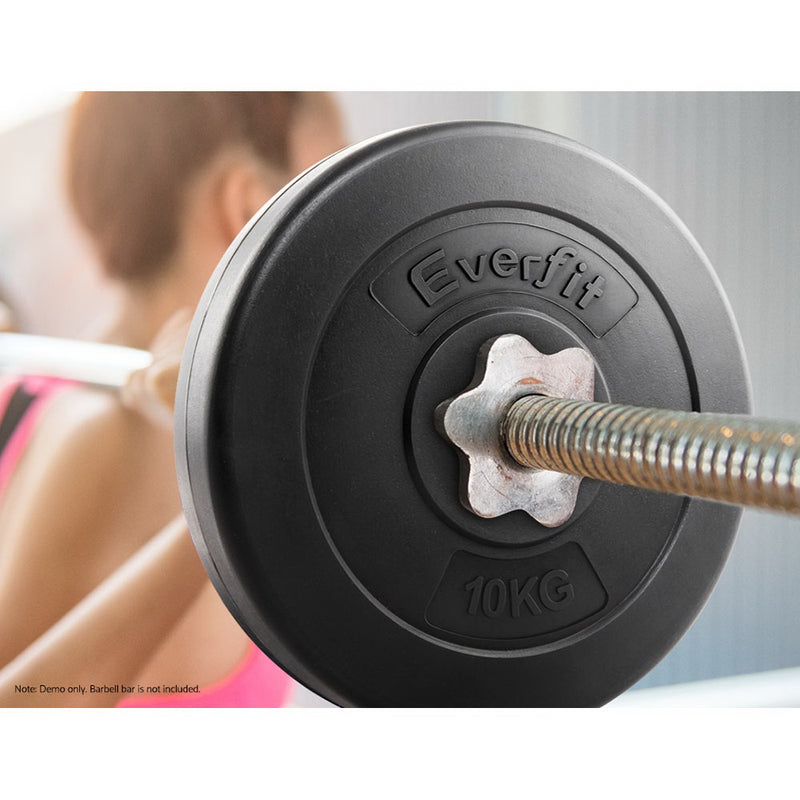 Everfit Home Gym Weight Plate 2 x 10KG - Sale Now