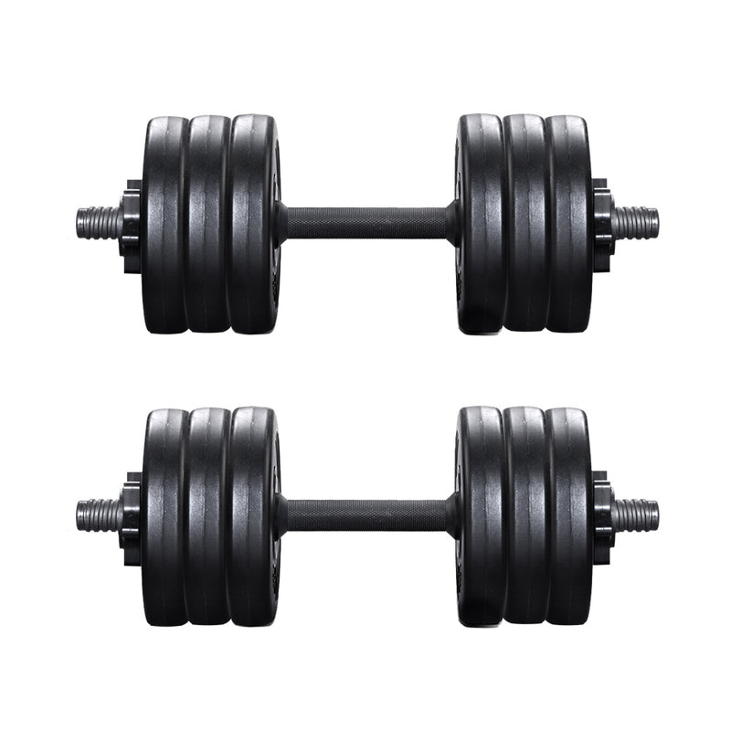 Everfit 32KG Dumbbells Dumbbell Set Weight Plates Home Gym Exercise
