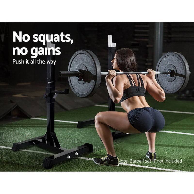 Everfit Squat Rack Bench Press Weight Lifting Stand - Sale Now