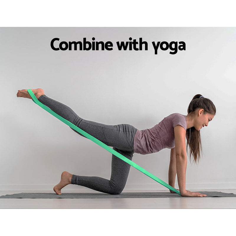 5pcs Set Resistance Bands Loop Gym Fitness Exercise Yoga Training Booty Band - Sale Now
