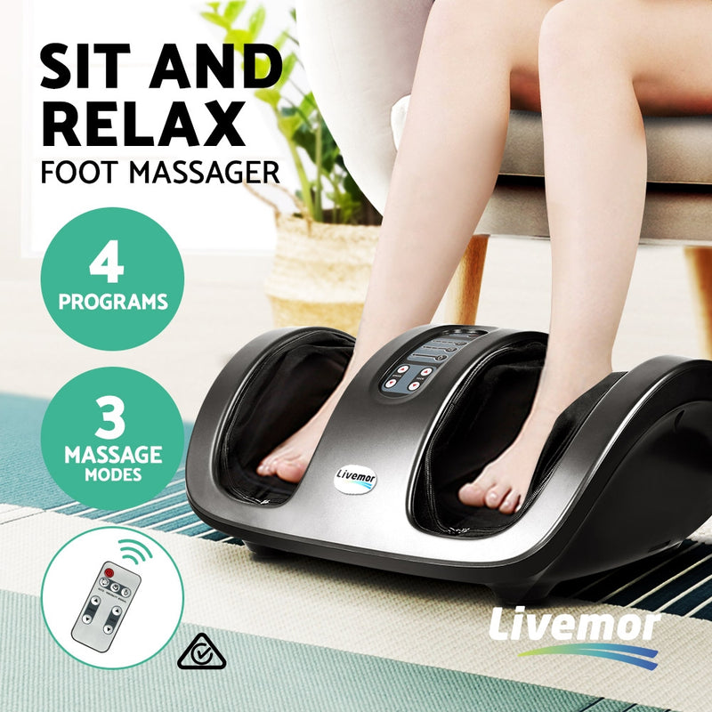 Livemor Foot Massager Grey - Sale Now