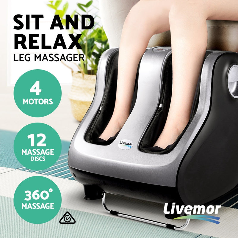 Livemor Foot Massager - Silver - Sale Now