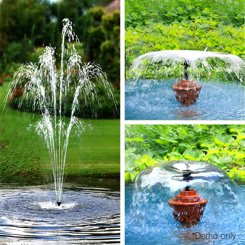 Gardeon 500L/H Submersible Fountain Pump with Solar Panel - Sale Now