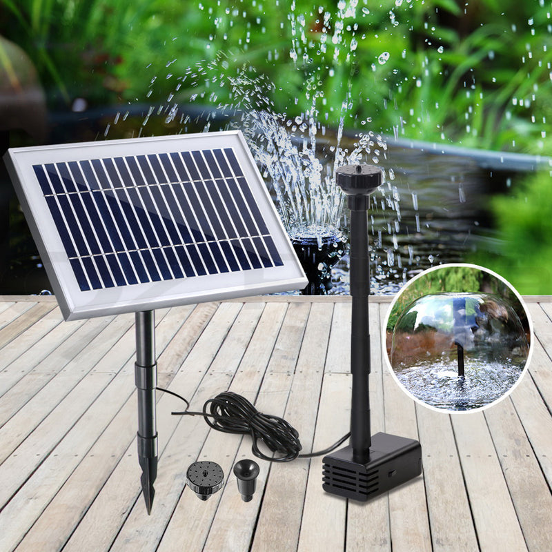 Gardeon 25W Solar Powered Water Pond Pump Outdoor Submersible Fountains - Sale Now