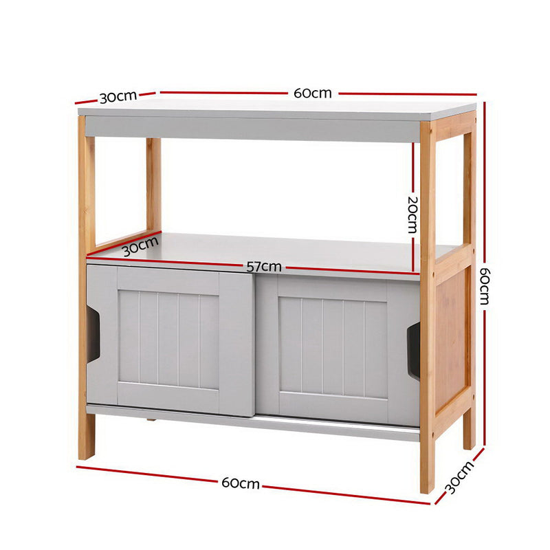 Artiss Buffet Sideboard Cabinet Storage Shelf Cupboard Hallway Tabe Sliding Door - Sale Now