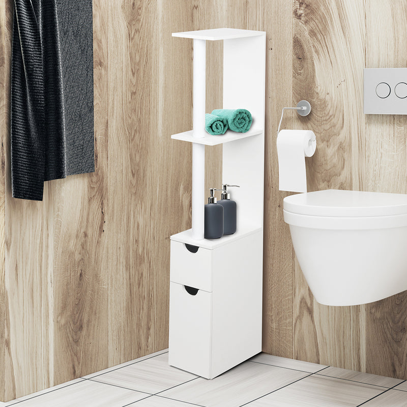Artiss Freestanding Bathroom Storage Cabinet - White - Sale Now