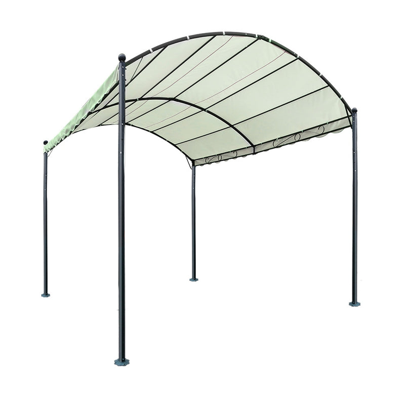 Instahut Gazebo 4x3m Party Marquee Outdoor Wedding Tent Iron Art Canopy - Sale Now