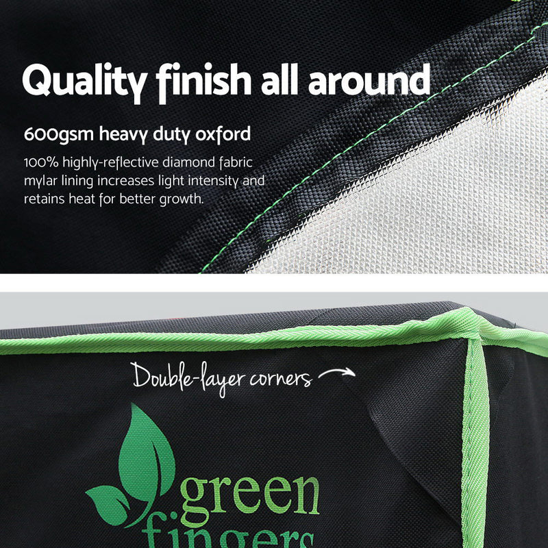 Greenfingers Grow Tents Hydroponics Plant Tarp Shelves Kit 120 x 60 x 120cm - Sale Now