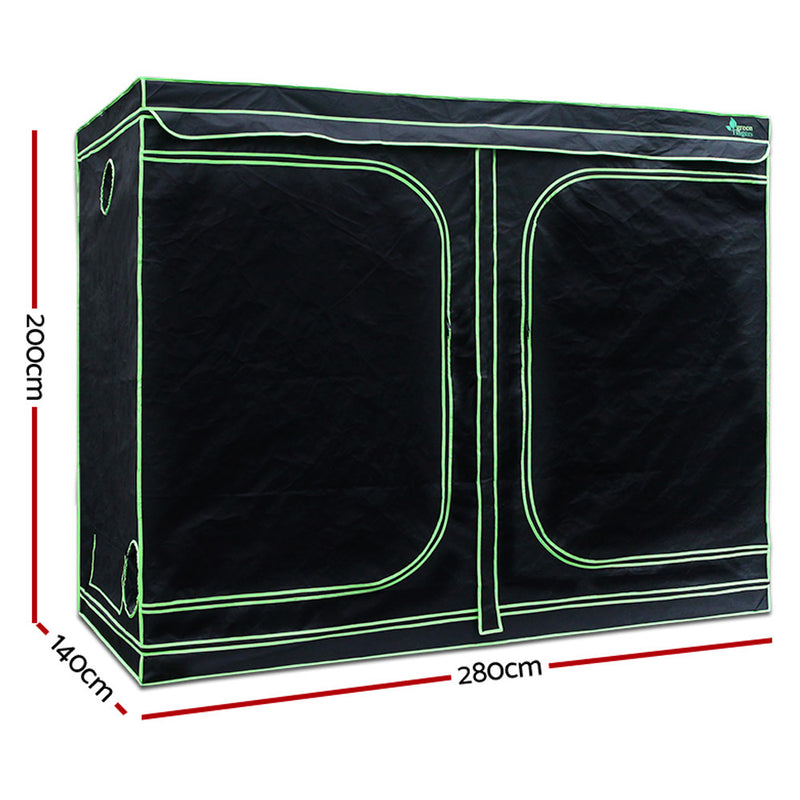 Green Fingers 280cm Hydroponic Grow Tent - Sale Now