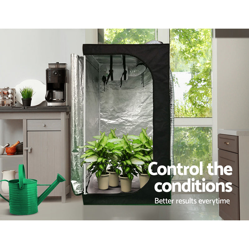 Greenfingers 4" Hydroponics Grow Tent Kit Ventilation Kit Fan Carbon Filter Duct - Sale Now