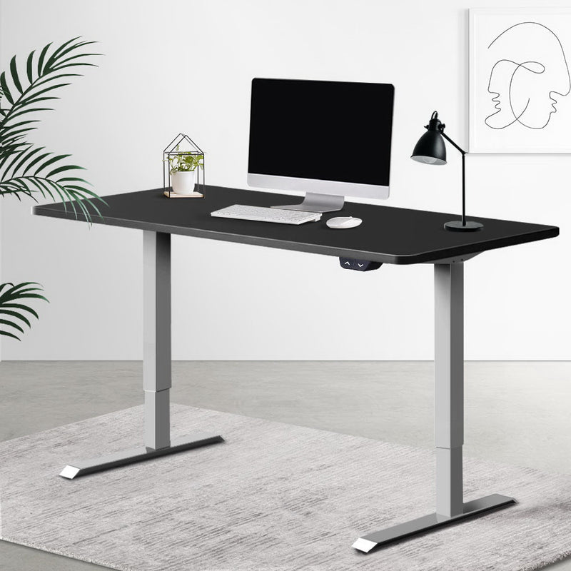 Artiss Height Adjustable Standing Desk Motorised Electric Frame Riser Laptop Computer 120cm - Sale Now