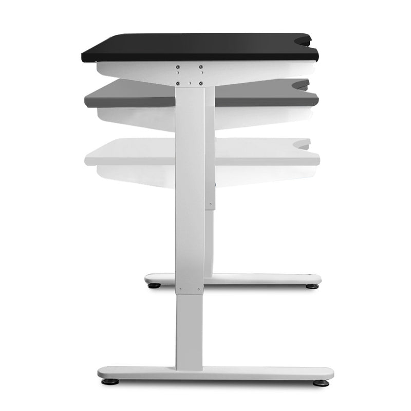 Motorised Height Adjustable Standing Desk - Black - Sale Now