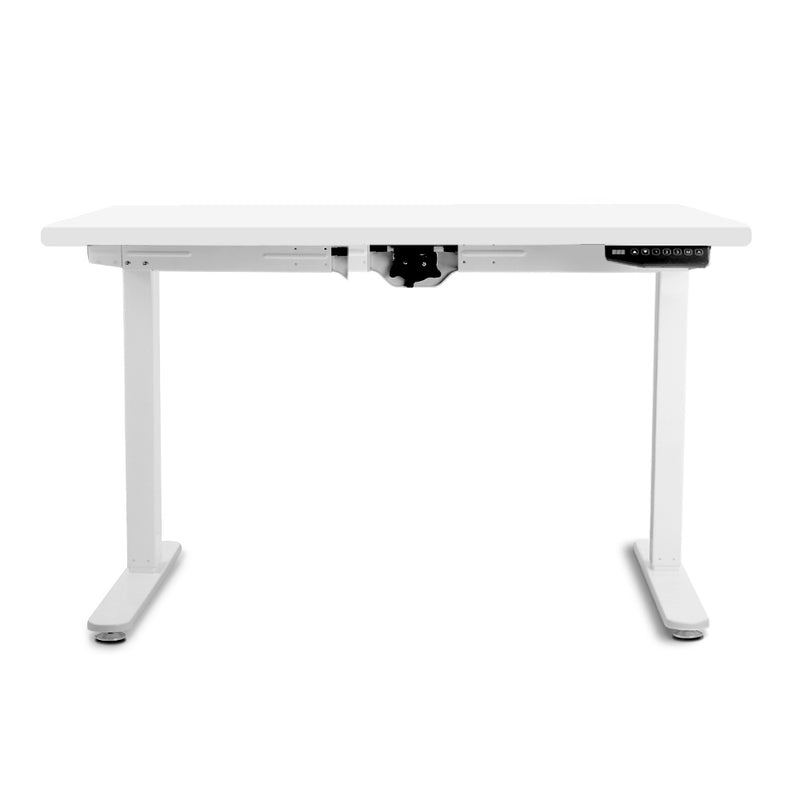 Motorised Height Adjustable Standing Desk - White - Sale Now