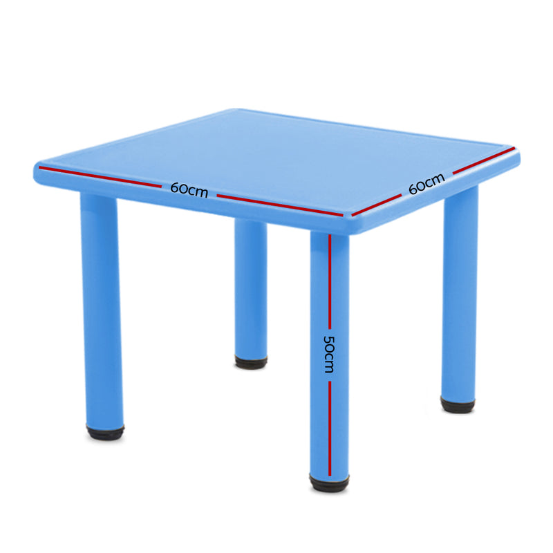 Keezi 60X60CM Kids Children Painting Activity Study Dining Playing Desk Table - Sale Now