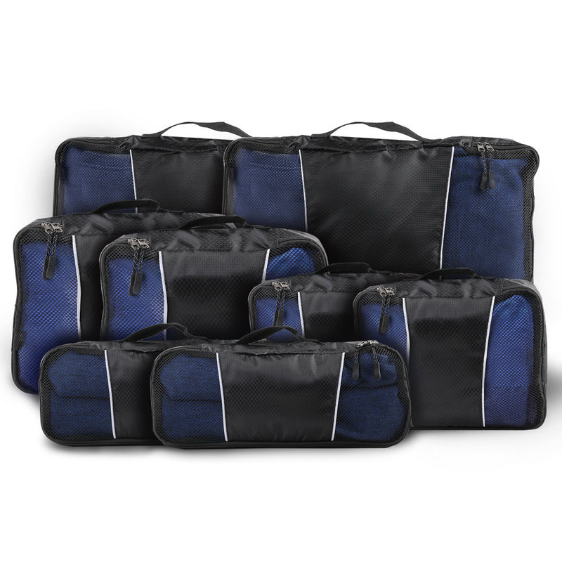 Wanderlite 8 Piece Luggage Organiser Travel Bags - Sale Now