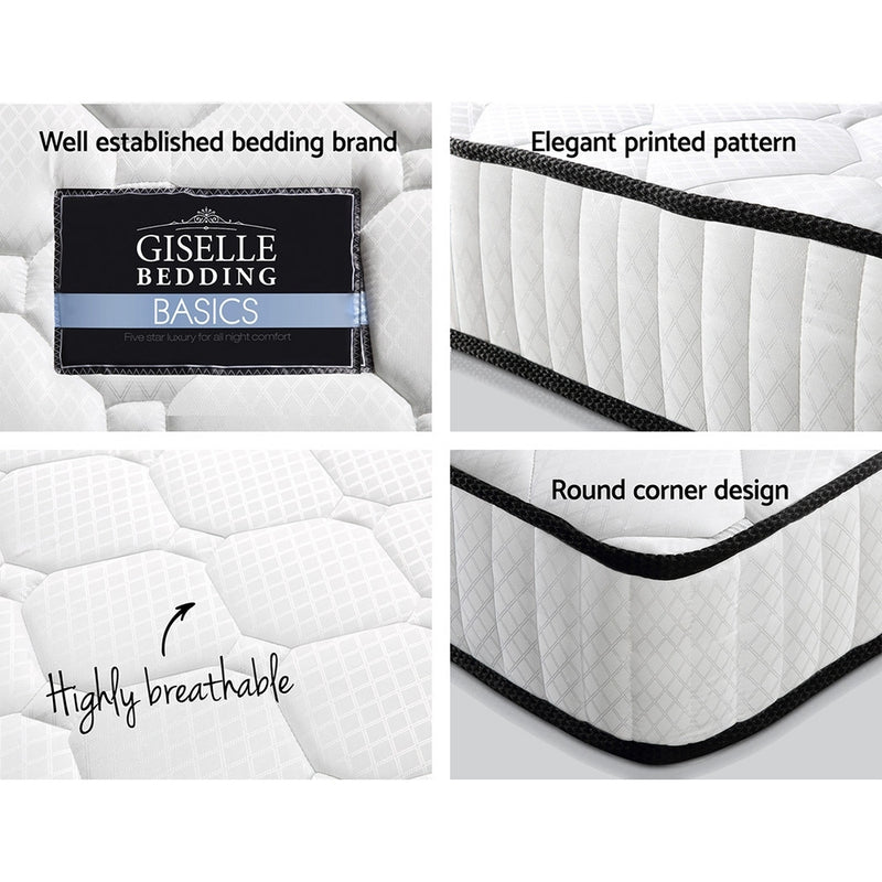 Giselle Bedding Single Size 21cm Thick Foam Mattress - Sale Now