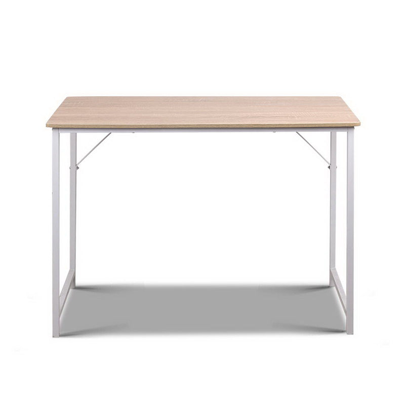 Artiss Minimalist Metal Desk - White - Sale Now