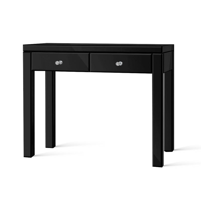 Artiss Mirrored Furniture Console Table Hallway Hall Entry Dressing Side Drawers - Sale Now