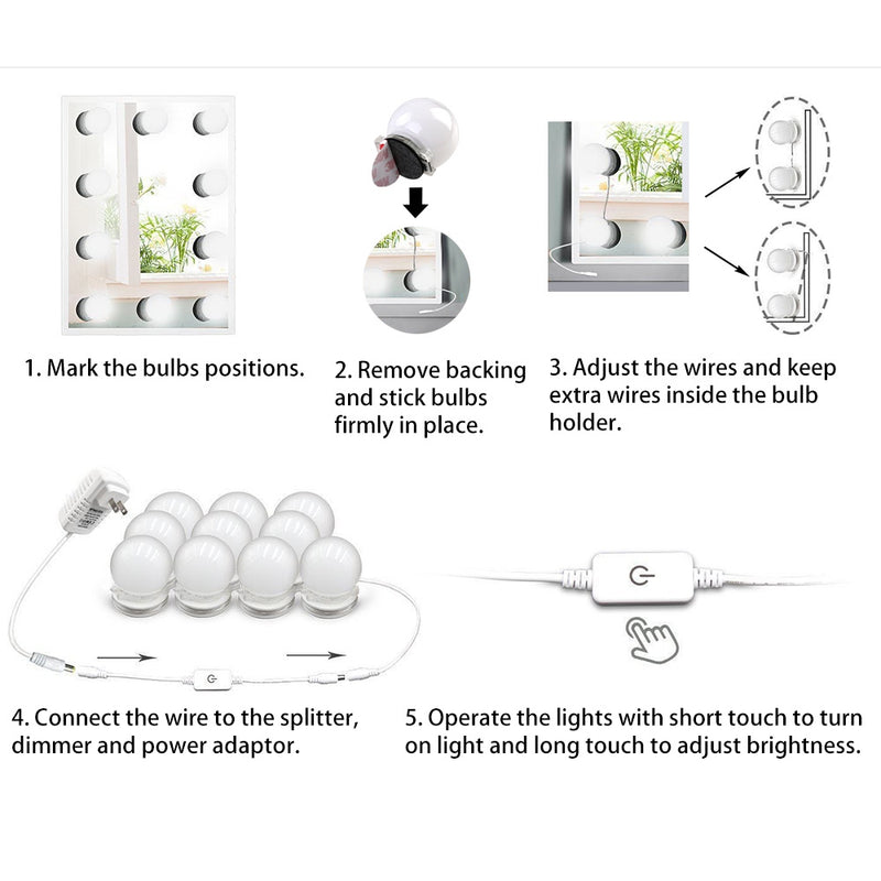Mirror LED Lights Kit - Sale Now
