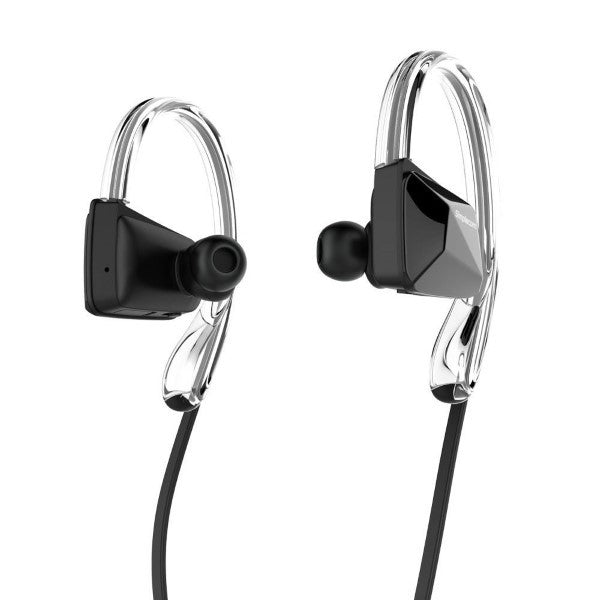 Simplecom NS200 Bluetooth Neckband Sports Headphones with NFC Black - Sale Now