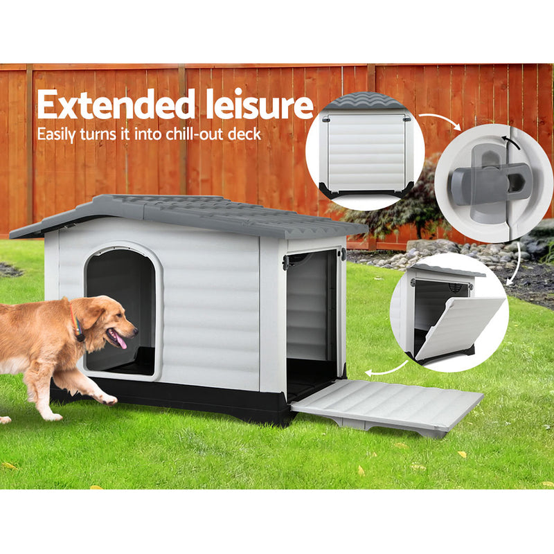 i.Pet Extra Extra Large Pet Kennel - Grey - Sale Now