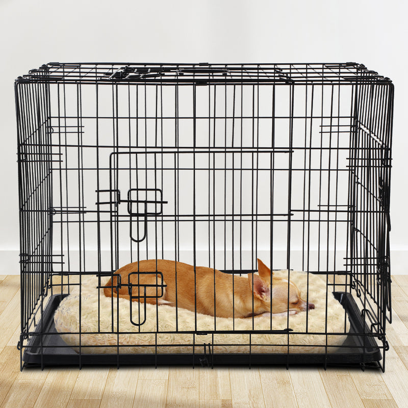 i.Pet 30inch Pet Cage - Black - Sale Now