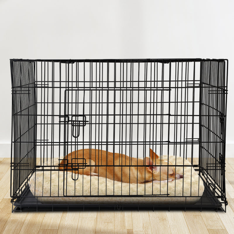 i.Pet 42inch Pet Cage - Black - Sale Now
