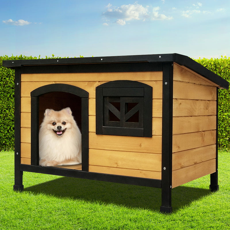 i.Pet Medium Wooden Pet Kennel - Sale Now