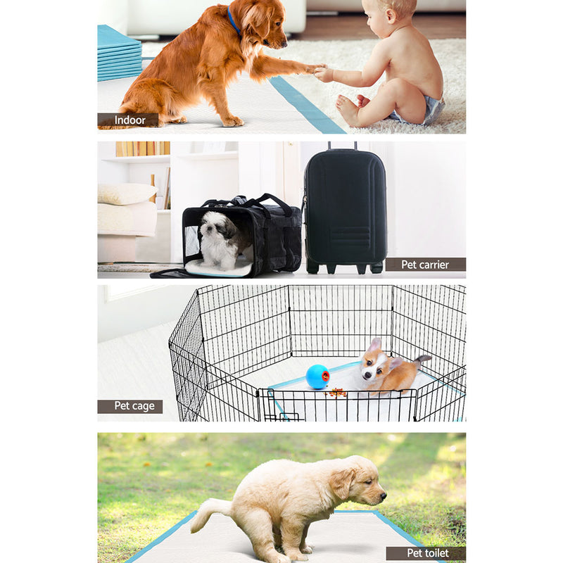 200pcs Puppy Dog Pet Training Pads Cat Toilet 60 x 60cm Super Absorbent Indoor Disposable - Sale Now